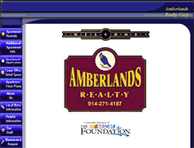 Tablet Screenshot of amberlands.com